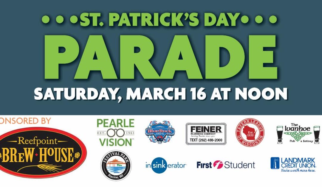 St. Patrick’s ParadeSat., Mar . 16 at Noon☘️ 