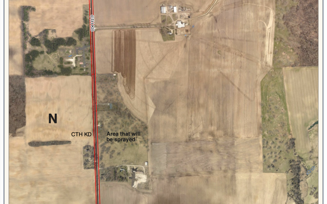 Aerial spraying to occur in spongy moth outbreak area;
tree treatments recommended