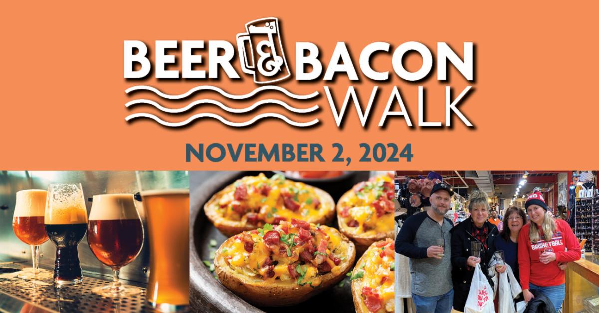 Beer & Bacon Walk | Sat., Nov. 2 | 1pm-6pm