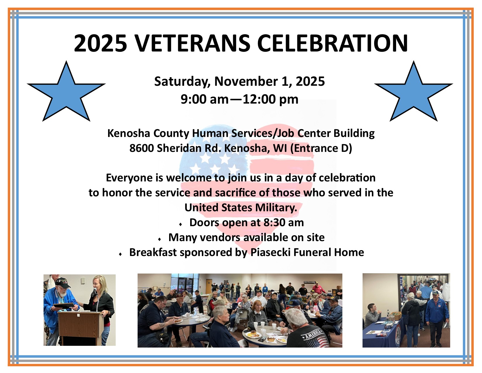 Kenosha County Veterans Resource Fair is Nov. 1