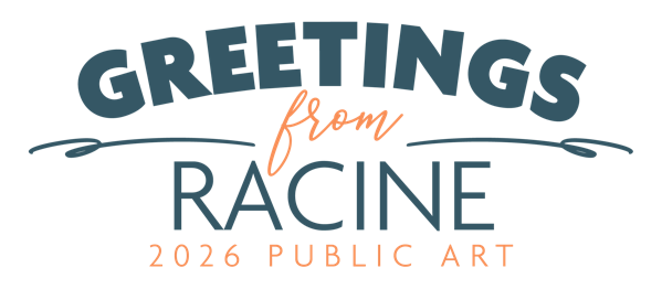 Greetings from Racine logo.