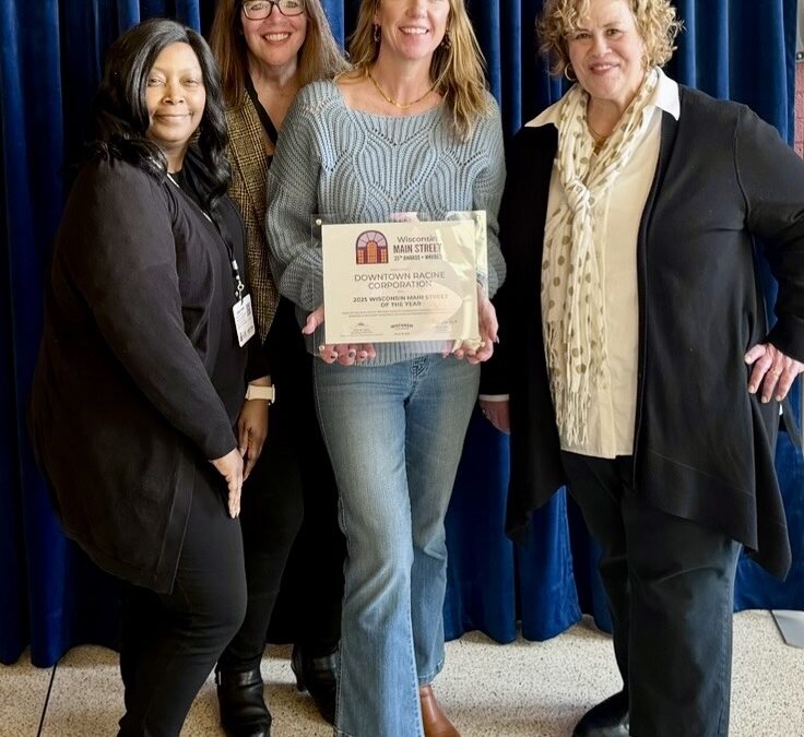 Downtown Racine Named Wisconsin Main Street “Downtown of the Year” at Statewide Awards Ceremony