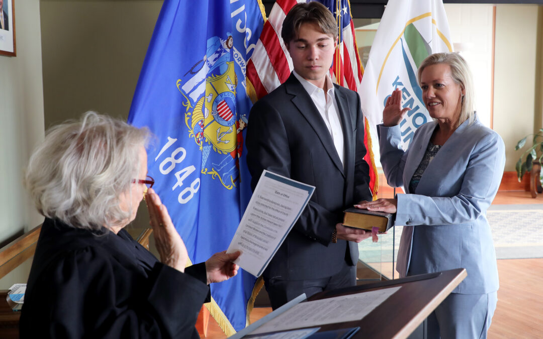 begins second term as Kenosha County Executive