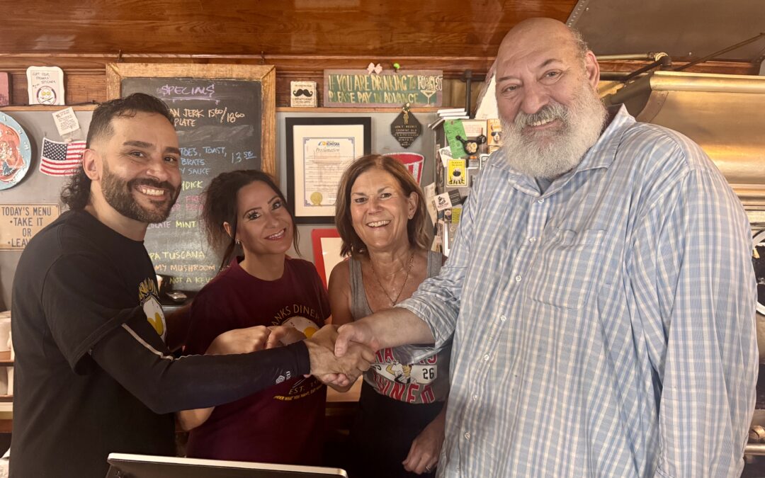 Passing the torch at Franks Diner