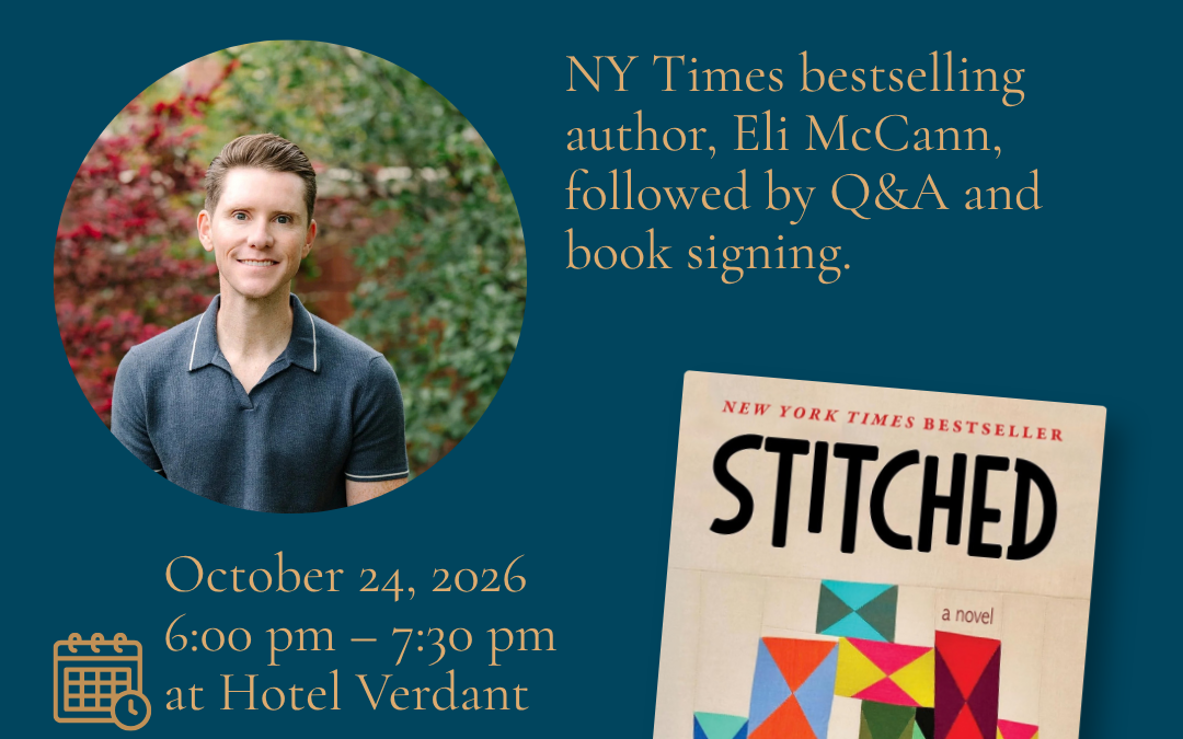 NEW YORK TIMES BESTSELLING AUTHOR ELI McCANN COMES TO RACINE FOR DAY OFSTORYTELLING, ART AND COMMUNITY